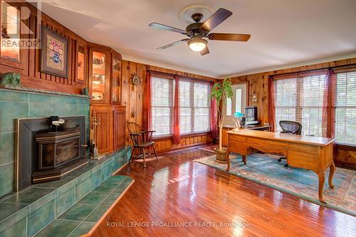 2216 Althorpe Road, Tay Valley, ON - Indoor With Fireplace