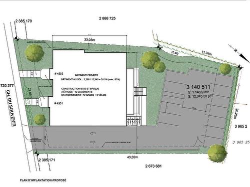 Plan (croquis) - 4501Z Ch. Du Souvenir, Laval (Chomedey), QC 