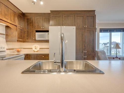 Cuisine - 301-120 Rue Ernest-Bourque, Blainville, QC - Indoor Photo Showing Kitchen With Double Sink