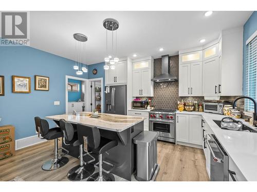 4013 Rio Vista Way, Kamloops, BC - Indoor Photo Showing Kitchen With Upgraded Kitchen