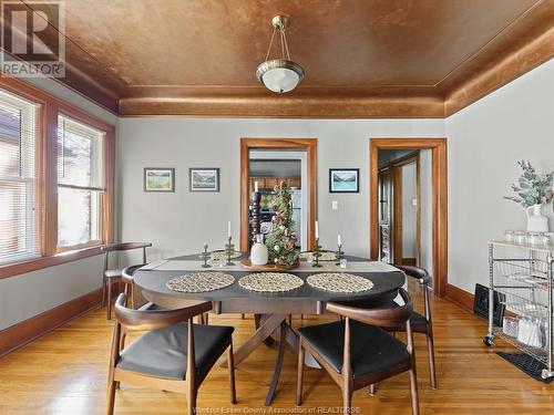 281-283 Moy Avenue, Windsor, ON - Indoor Photo Showing Dining Room