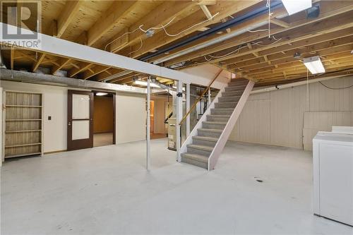 Great potential to develop space as a rec room / games room - 118 Beley Street, Brockville, ON - Indoor Photo Showing Basement