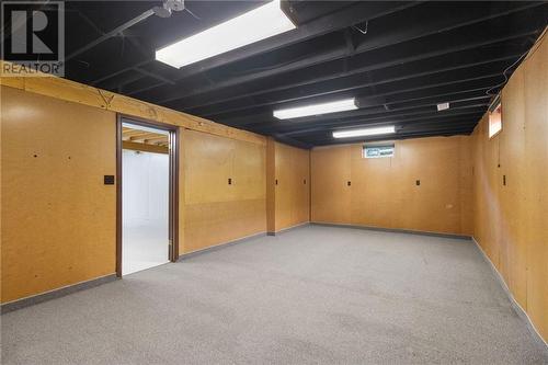 Large workshop with lots of outlets to facilitate plenty of power tools. - 118 Beley Street, Brockville, ON - Indoor Photo Showing Basement