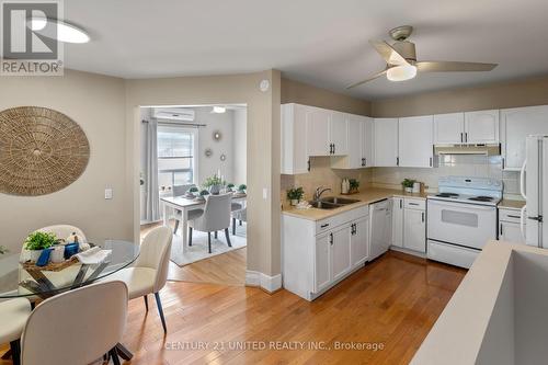 402 Mcdonnel Street, Peterborough (Monaghan), ON - Indoor Photo Showing Kitchen With Double Sink