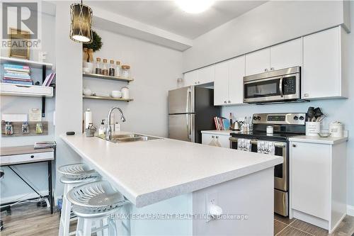 903 - 112 King Street E, Hamilton, ON - Indoor Photo Showing Kitchen With Stainless Steel Kitchen With Double Sink