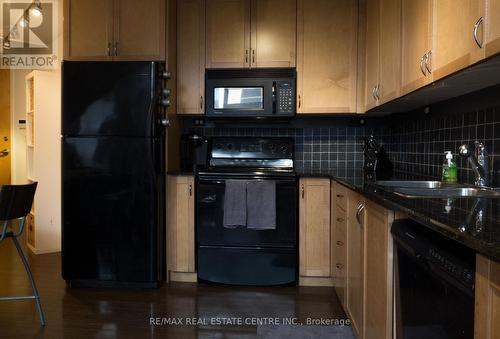 101 - 66 Bay Street S, Hamilton, ON - Indoor Photo Showing Kitchen With Double Sink