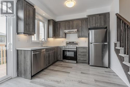 56 - 461 Blackburn Drive, Brantford, ON - Indoor Photo Showing Kitchen With Stainless Steel Kitchen