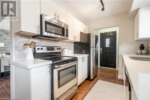 Upper - 34 Briarwood Crescent, Hamilton, ON - Indoor Photo Showing Kitchen With Stainless Steel Kitchen