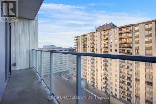 1406 - 60 Frederick Street, Kitchener, ON - Outdoor With Balcony