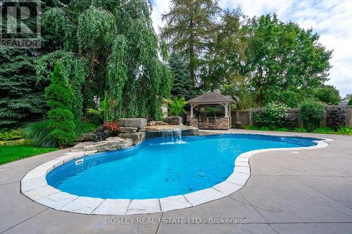 115 Rosemary Lane, Hamilton, ON - Outdoor With In Ground Pool With Deck Patio Veranda With Backyard