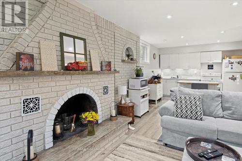 733 Victory Drive, Pickering, ON - Indoor Photo Showing Living Room With Fireplace