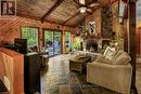 919 Sumbler Road, Pelham, ON  - Indoor Photo Showing Living Room With Fireplace 