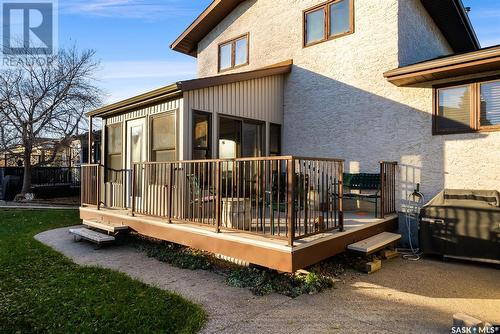 2719 Goodfellow Road, Regina, SK - Outdoor With Deck Patio Veranda With Exterior