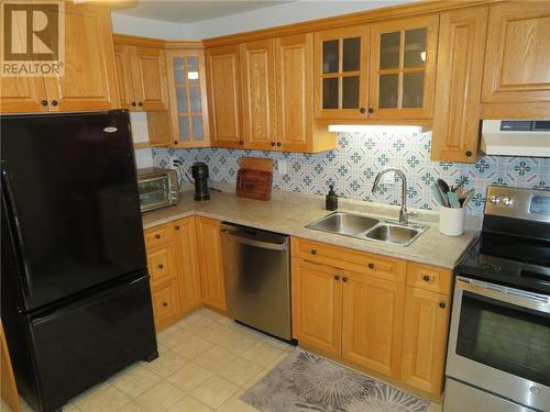 2365 Grenoble Street Unit# 49, Sudbury, ON - Indoor Photo Showing Kitchen With Double Sink