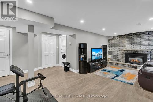 143 Luxury Avenue, Bradford West Gwillimbury, ON - Indoor With Fireplace