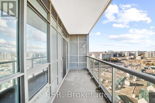 1908 - 30 Upper Mall Way, Vaughan, ON - Outdoor With Balcony With View With Exterior