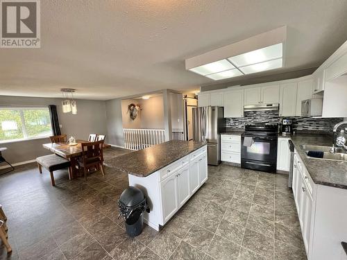 4842 Ten Mile Lake Road, Quesnel, BC - Indoor Photo Showing Kitchen With Double Sink