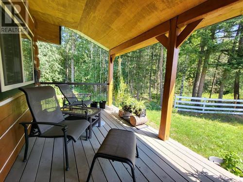 2301 Kersley-Dale Landing Road, Quesnel, BC - Outdoor With Deck Patio Veranda With Exterior