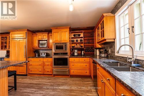 1 Kerr Crescent, Mcgarry, ON - Indoor Photo Showing Kitchen With Double Sink