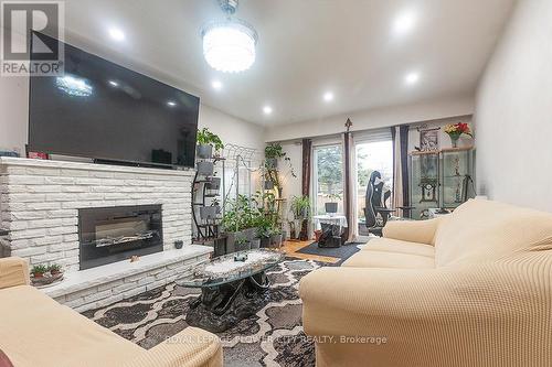 329 Hansen Road, Brampton, ON - Indoor With Fireplace