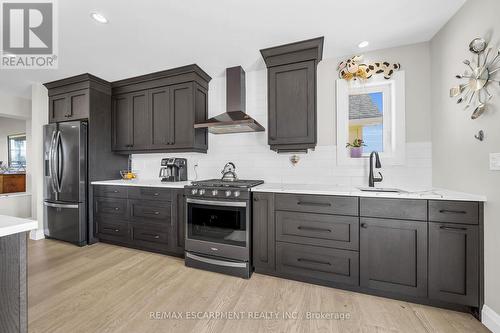 9230 South Chippawa Road, West Lincoln, ON - Indoor Photo Showing Kitchen With Upgraded Kitchen