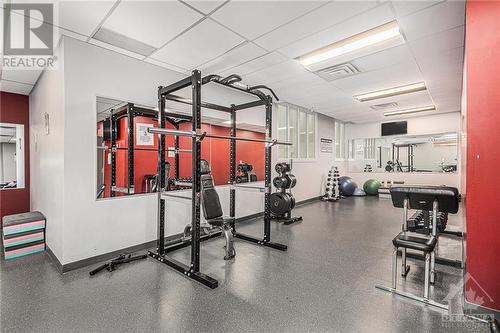 260 Brittany Drive Unit#412, Ottawa, ON - Indoor Photo Showing Gym Room