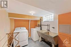 basement laundry room - 