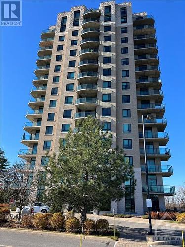 1406 - 100 Inlet, Ottawa, ON - Outdoor With Balcony With Facade