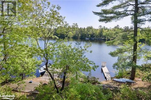 View of dock featuring a water view - 1320 360 Island, Port Severn, ON - Outdoor With Body Of Water With View