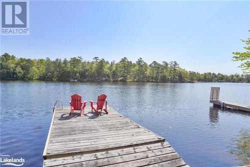 View of dock with a water view - 1320 360 Island, Port Severn, ON - Outdoor With Body Of Water With View