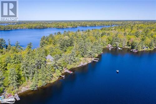 Bird's eye view featuring a water view - 1320 360 Island, Port Severn, ON - Outdoor With Body Of Water With View