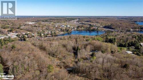 Aerial view featuring a water view - Lot 3 Louisa Street, Parry Sound, ON 