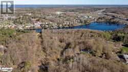 Drone / aerial view with a water view - 