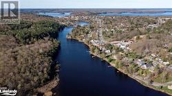 Bird's eye view with a water view - 