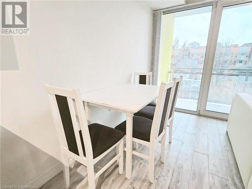 257 Hemlock Street Unit# 417, Waterloo, ON - Indoor Photo Showing Dining Room