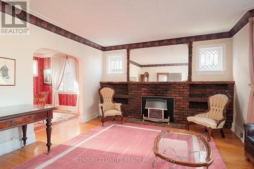 1473 Monaghan Road, Peterborough (Monaghan), ON - Indoor With Fireplace