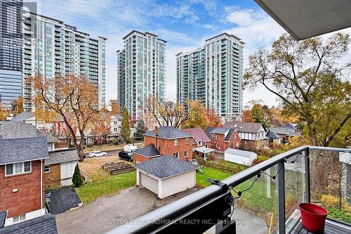 301 - 28 Avondale Avenue, Toronto, ON - Outdoor With Balcony With Facade