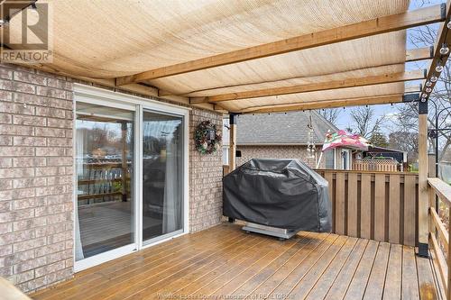 109 Crosswinds, Kingsville, ON - Outdoor With Deck Patio Veranda With Exterior