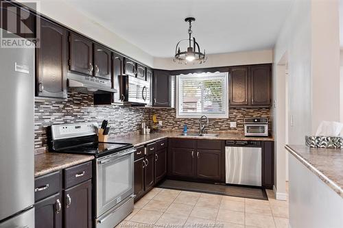 2739 Alexis, Windsor, ON - Indoor Photo Showing Kitchen With Double Sink