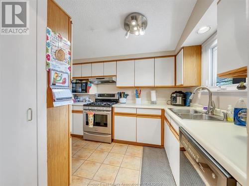 9645 Midfield, Windsor, ON - Indoor Photo Showing Kitchen With Double Sink