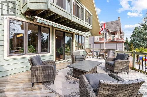 125 Pioneer Lane, Blue Mountains, ON - Outdoor With Deck Patio Veranda With Exterior