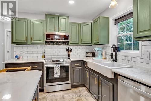 4565 Highway 7, Asphodel-Norwood, ON - Indoor Photo Showing Kitchen With Double Sink With Upgraded Kitchen