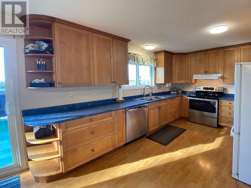 263 Alder Avenue, Port Edward, BC - Indoor Photo Showing Kitchen With Double Sink