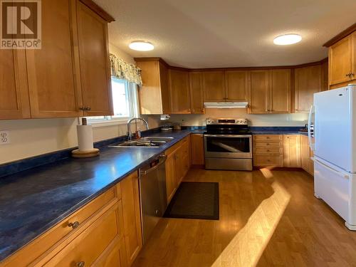 263 Alder Avenue, Port Edward, BC - Indoor Photo Showing Kitchen With Double Sink