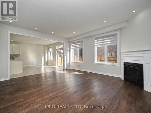 29 Junior Road, Brampton, ON - Indoor Photo Showing Living Room With Fireplace