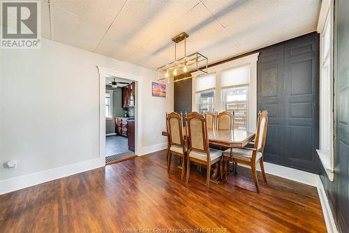 861 Goyeau, Windsor, ON - Indoor Photo Showing Dining Room