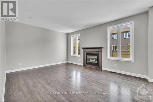 254 Terrapin Terrace, Ottawa, ON - Indoor Photo Showing Living Room With Fireplace