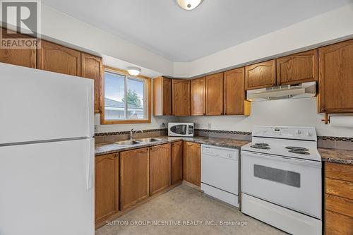 133 Gunn Street, Barrie, ON - Indoor Photo Showing Kitchen With Double Sink