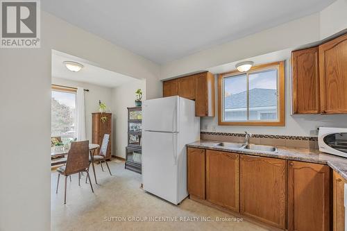 133 Gunn Street, Barrie, ON - Indoor Photo Showing Kitchen With Double Sink