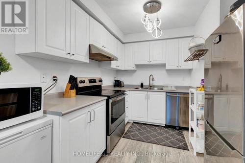 239 Ferndale Drive S, Barrie, ON - Indoor Photo Showing Kitchen With Stainless Steel Kitchen With Double Sink